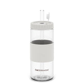 Reusable Straw Tumbler Glass 16oz/500ml - Ivory