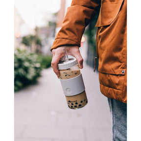 Reusable bubble tea tumbler