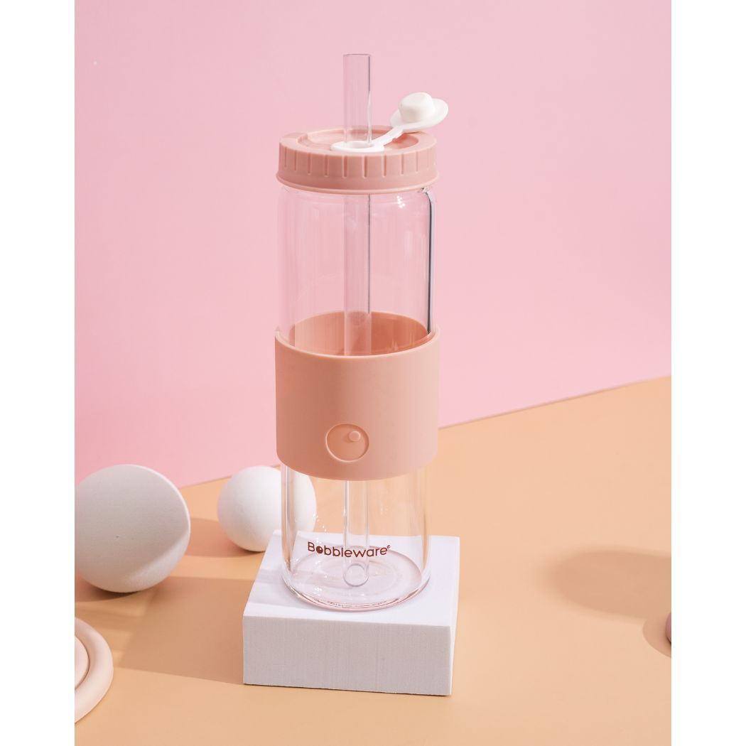 Reusable bubble tea tumbler