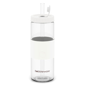 Reusable Straw Tumbler Glass 24oz/700ml - Snow