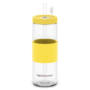 Reusable Straw Tumbler Glass 24oz/700ml - Sunshine